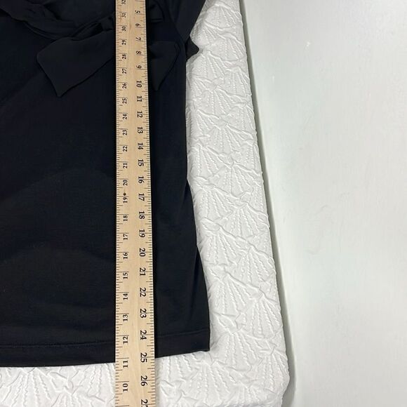 Attention Black with Ruffles tee short sleeve size Small - Picture 10 of 10